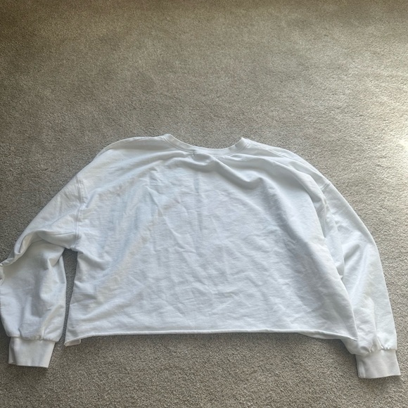 Project Social T White and Pink Graphic Sweatshirt - Picture 4 of 4